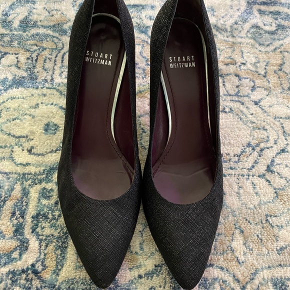 Stuart Weitzman Black Heels size 8.5M - Picture 2 of 9